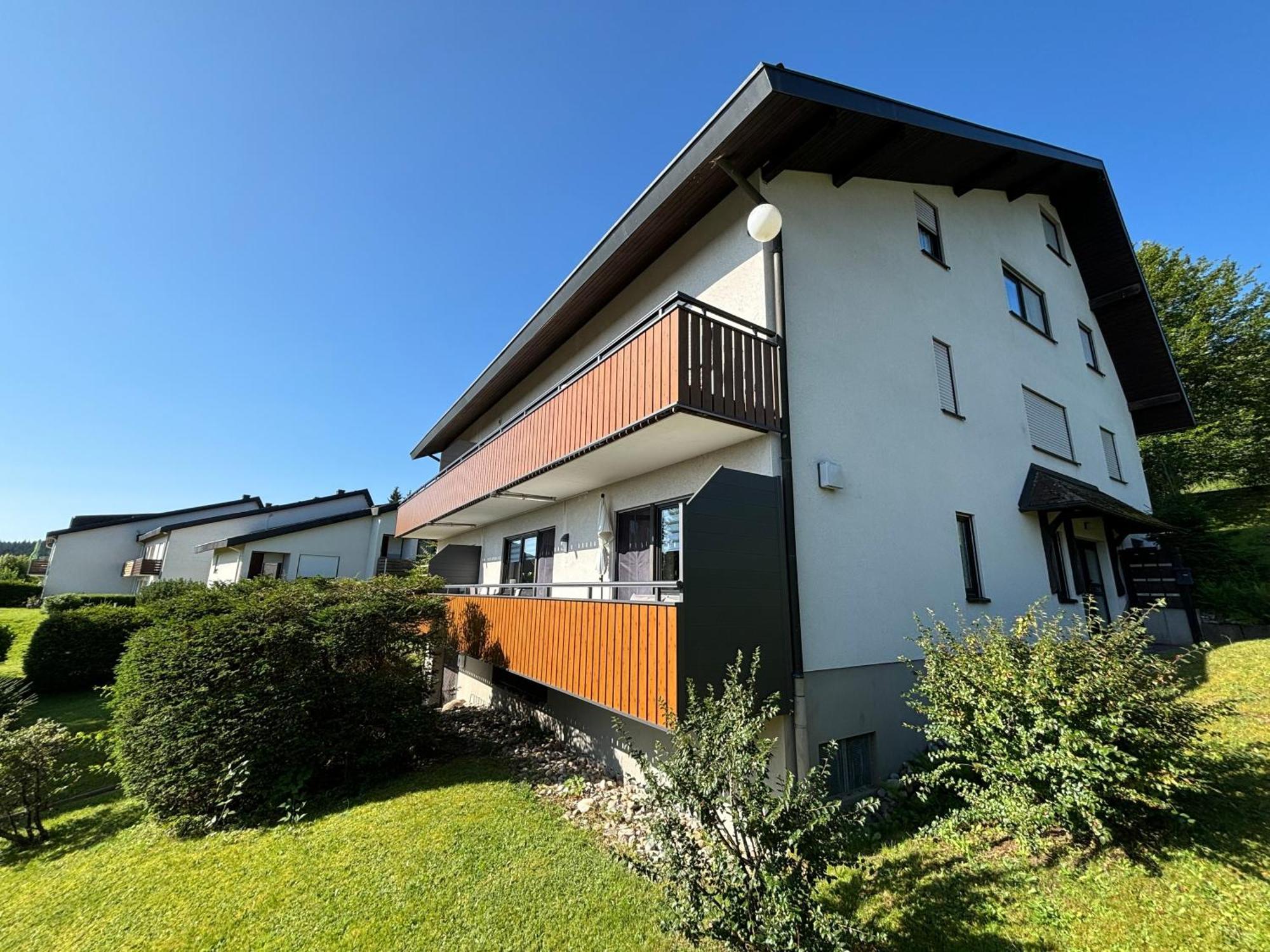 2-Zimmer Ferienwohnung "Am Waldrand" Schönwald Exterior photo
