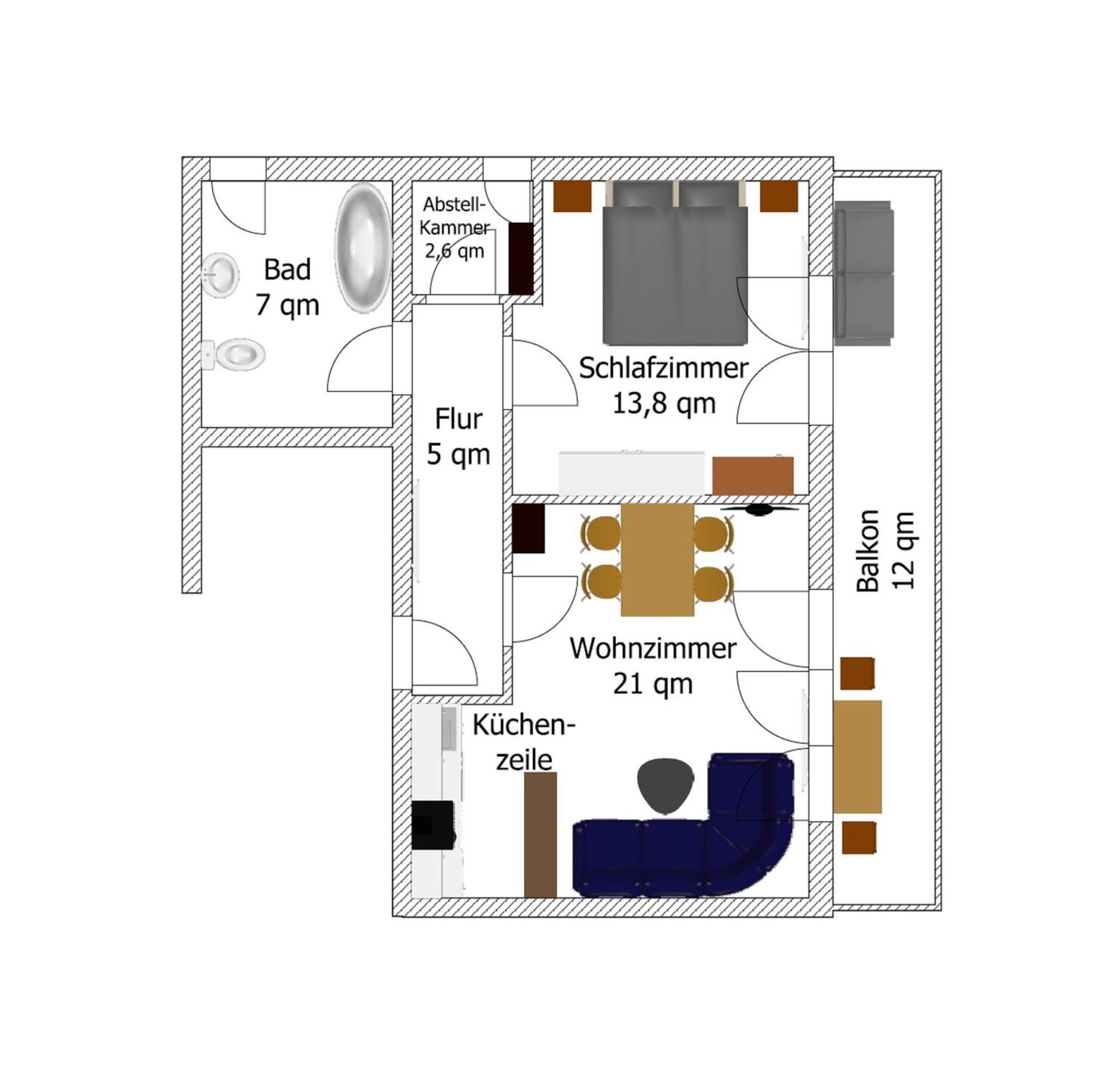 2-Zimmer Ferienwohnung "Am Waldrand" Schönwald Exterior photo